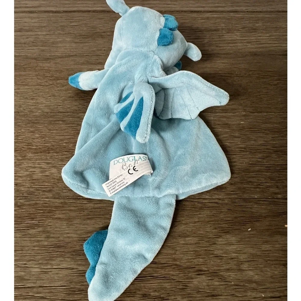 Douglas Baby Demitri Dragon Teether Lovey Sscuity Plush